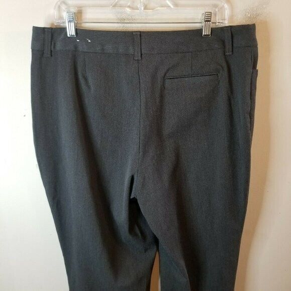 St. John's Bay Womens Size 14 Gray Solid Bootcut Dress Pants - Picture 10 of 11